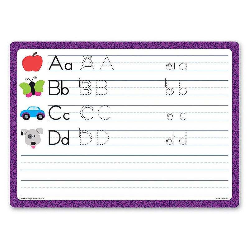 Learning Resources Trace and Learn Writing Activity Set