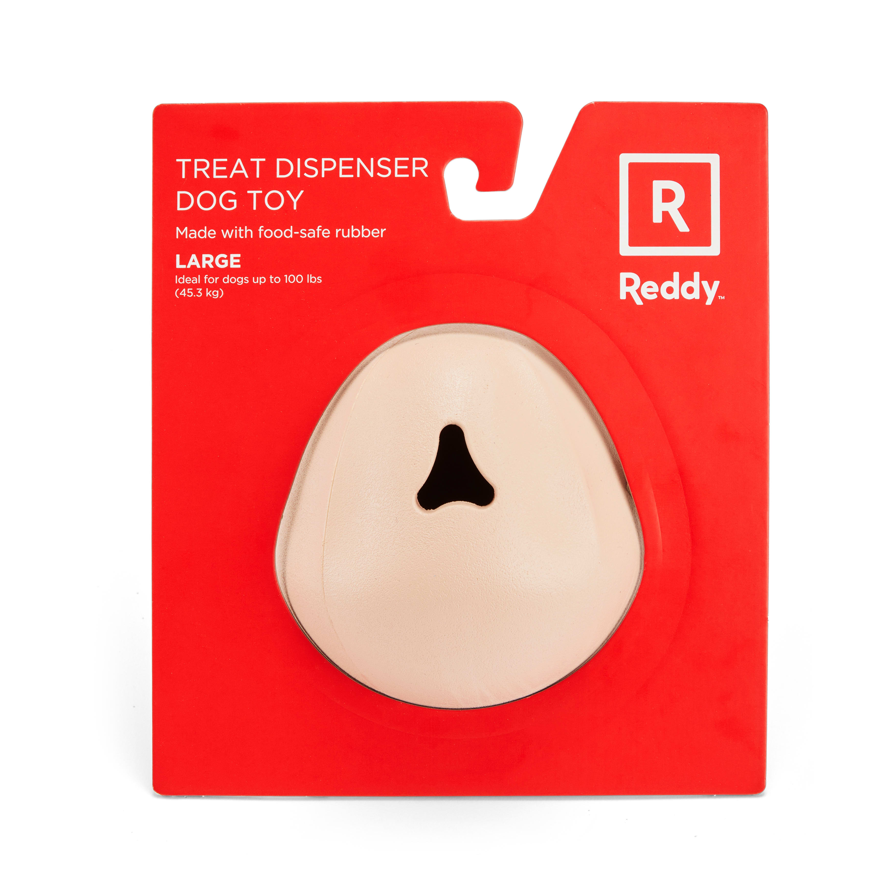 Reddy Blush Occupy Dispenser Dog Toy， Medium