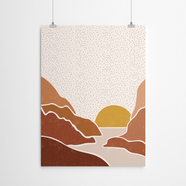 Americanflat Boho River Landscape By Elena David Poster