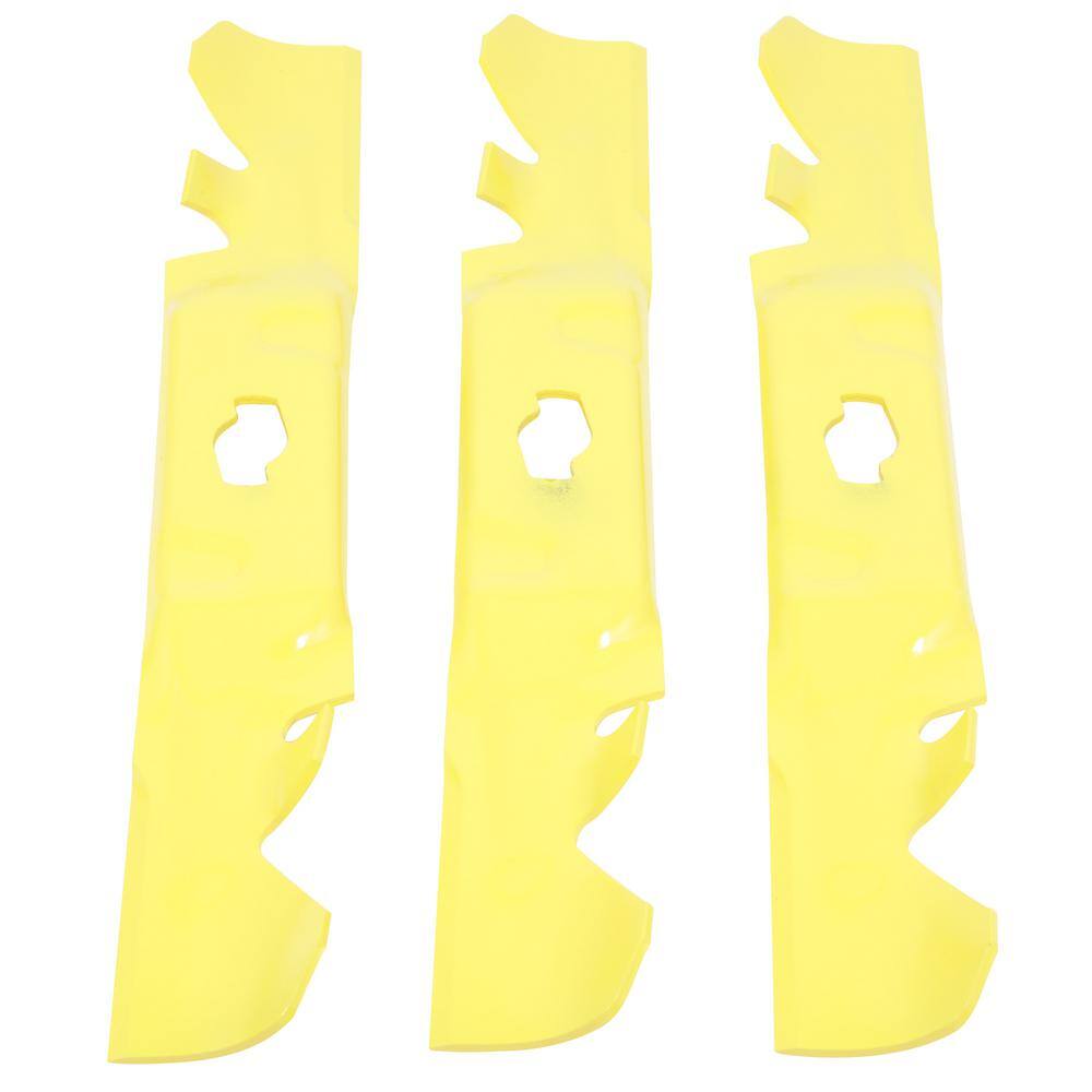 Cub Cadet Original Equipment Xtreme 3-in-1 Blade Set for Select 50 in. Mowers with S-Shaped Center OE# 742P05094-X 742-05094-X 490-110-C204