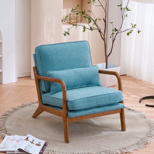 Mid Century Modern Upholstered Accent Chair