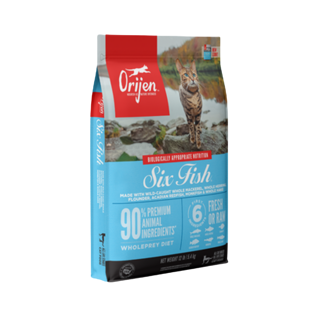 Orijen Six Fish Grain-Free Formula Dry Cat Food