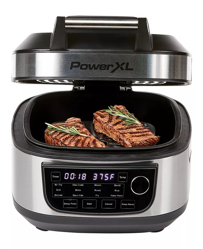 PowerXL PXL-GAFC 12-in-1 Grill  6-Qt. Air Fryer Combo