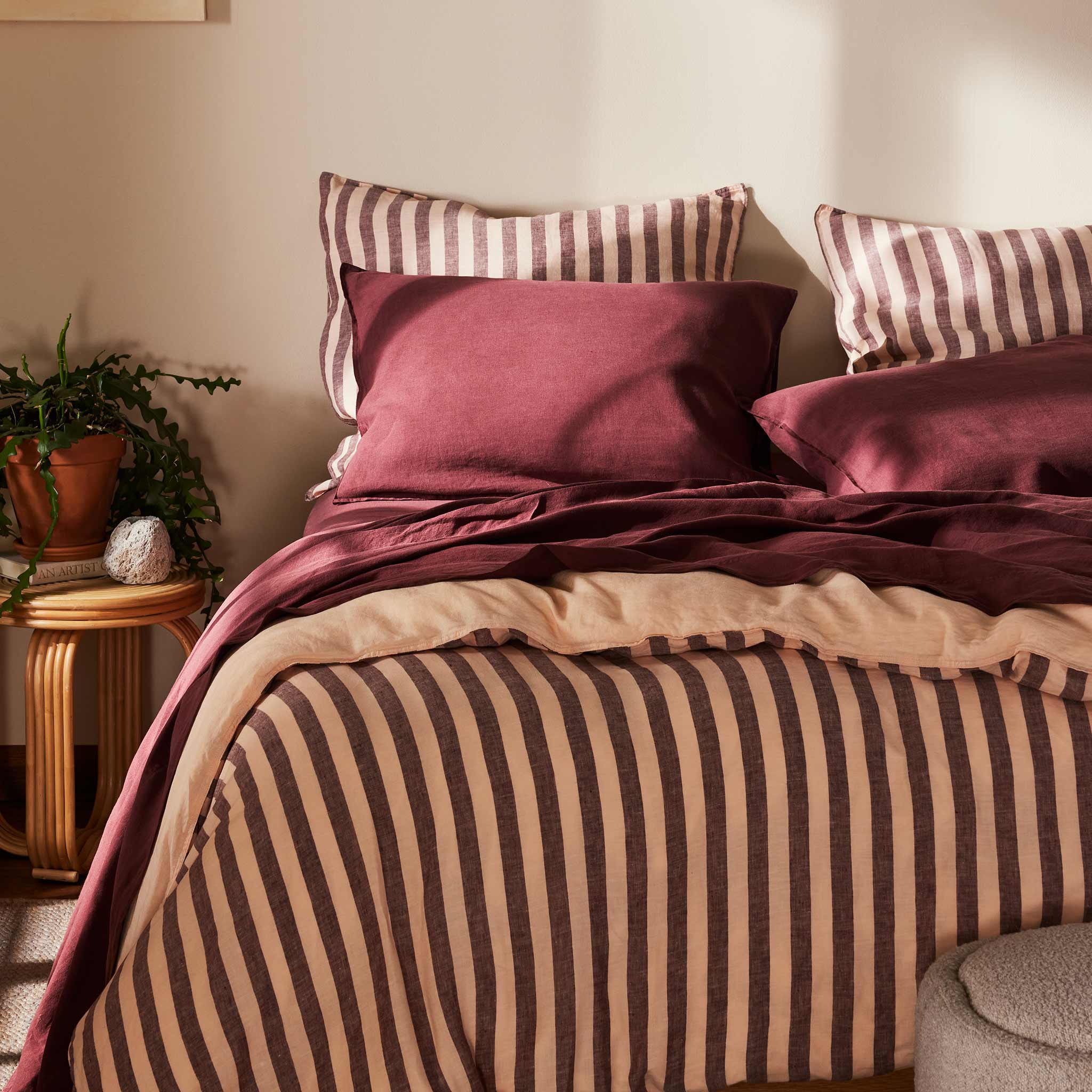 Washed Linen Duvet Cover - Last Call