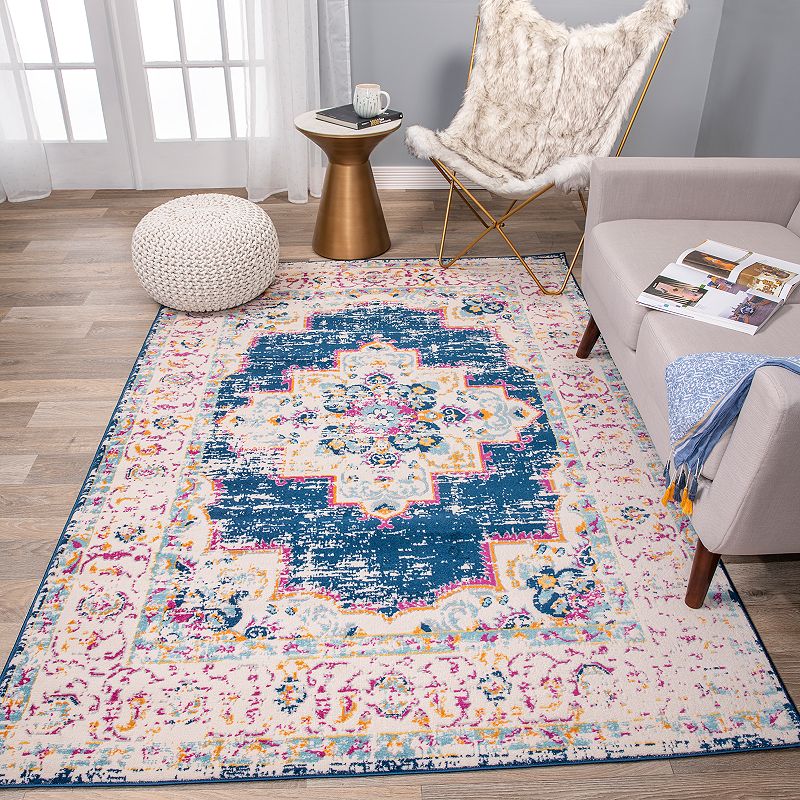 World Rug Gallery Monaco Bohemian Medallion Rug