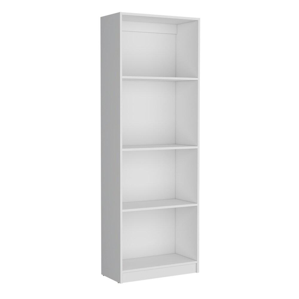 Kenyon Tall 5 Shelf Wide Bookcase Set of 2   N/A