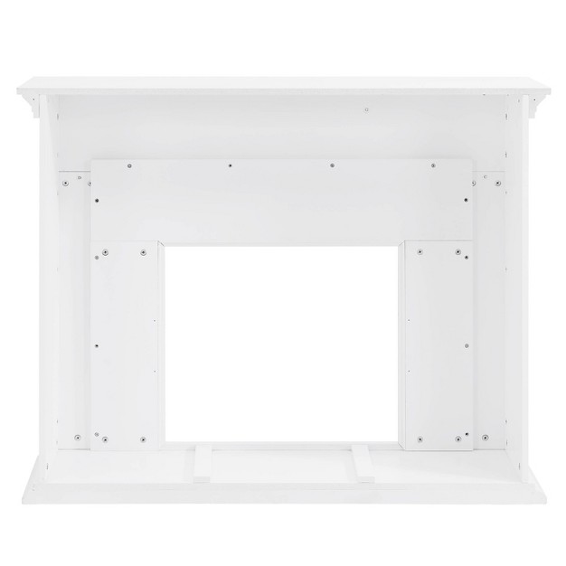 Tenmoor Marble Tiled Fireplace White Aiden Lane