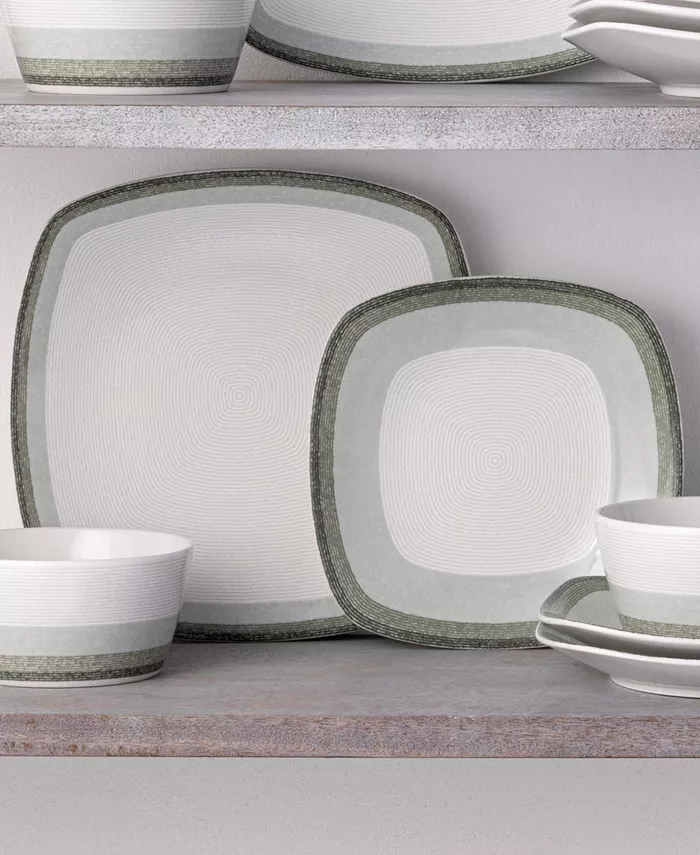 Noritake Colorscapes Layers 12 Piece Square Dinnerware Set