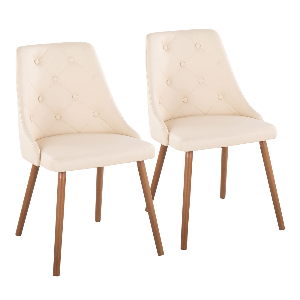 Carson Carrington Arvika Chair with Tapered Wood Legs (Set of 2)