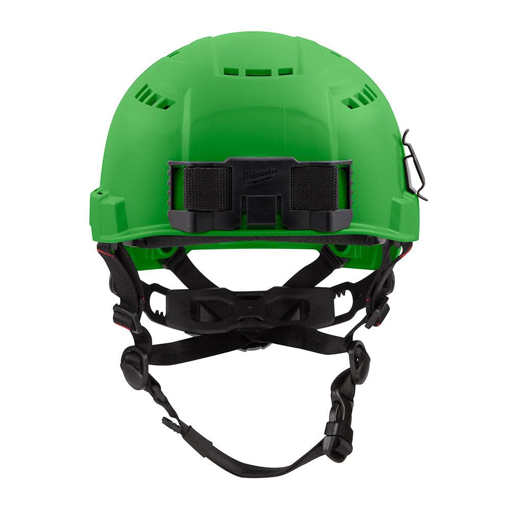 Milwaukee Green Vented Helmet with BOLT Class C 48-73-1306 from Milwaukee