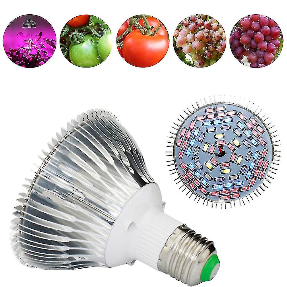 Led Grow Light Bulb Full Spectrum Plant Growth Lamp For Indoor Plants E27 Vegetable Seedling Pot Plant Lamps