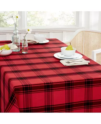 Town and Country Living Buffalo Check Tablecloth Single Pack 60x160