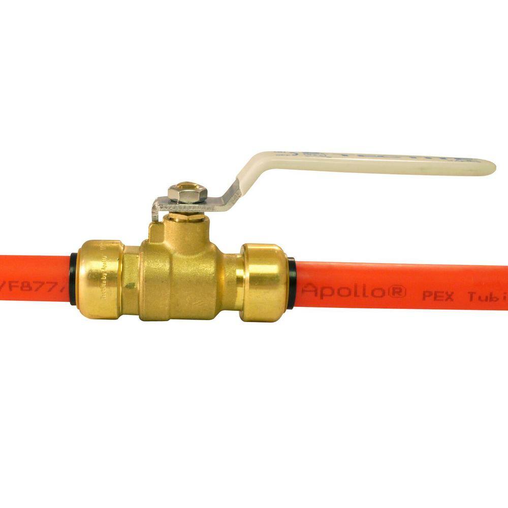 Tectite 12 in. Brass Push-to-Connect Ball Valve FSBBV12