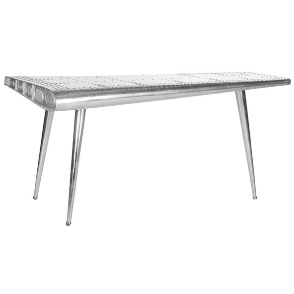 SAFAVIEH Aviator Silver Industrial Console Table - 55