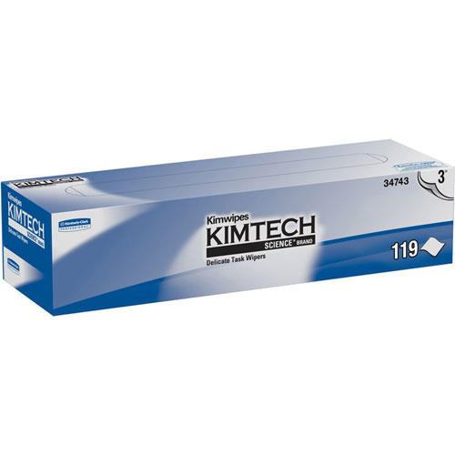 Kimberly-Clark Kimwipes Delicate Task Wipers - Wipe - 119