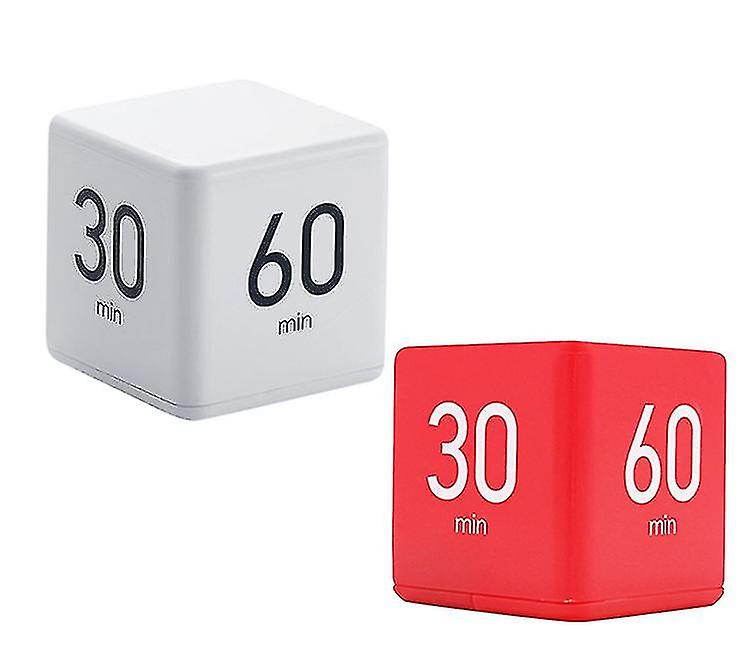 Cube Timer， Kitchen Timer Child Timer Exercise Timer Gravity Sensor Flip Timer Students Timing Alarm Clock Time Manager