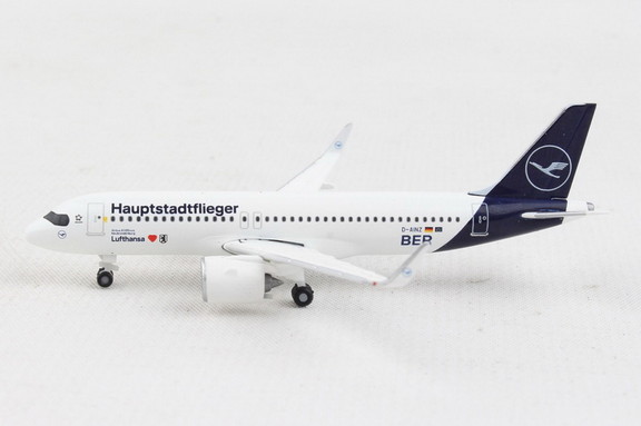 Herpa Lufthansa A320Neo 1/500 Hauptstadtflieger  H...