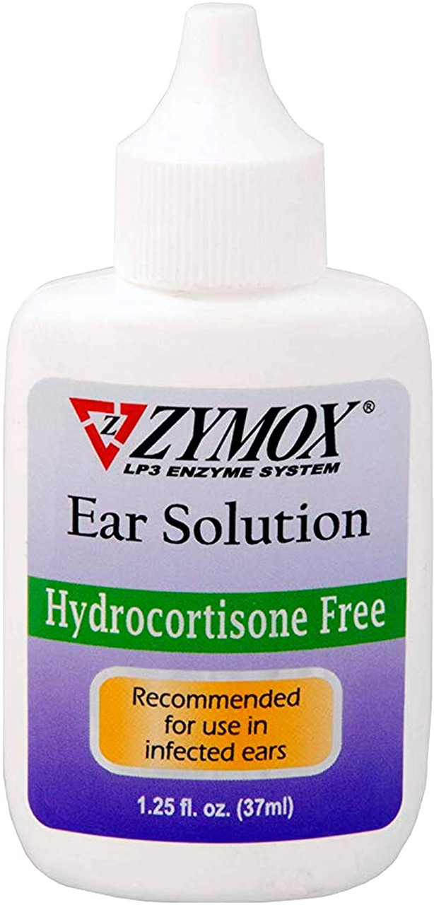 ZYMOX Enzymatic Ear Solution Hydrocortisone Free 1.25 oz