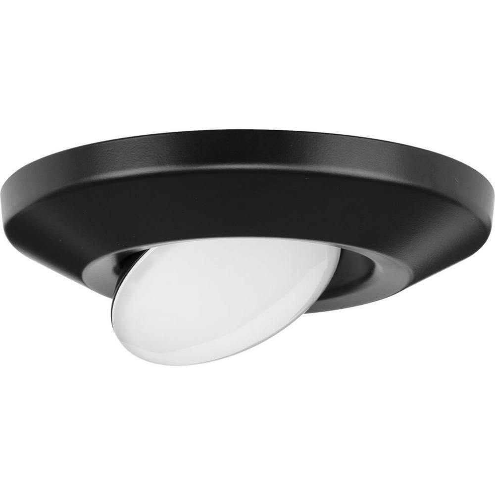 Progress Lighting Intrinsic Collection 7.25 in. Black Flush Mount LED Adjustable Eyeball Ceiling Fixture P810029-031-30