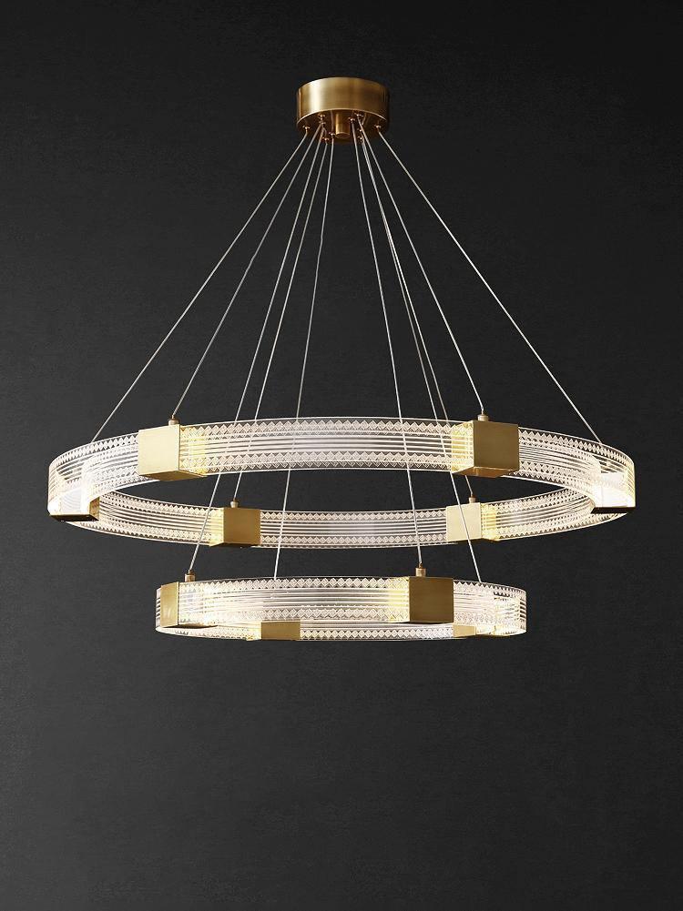 Parallel Ring LED Chandelier