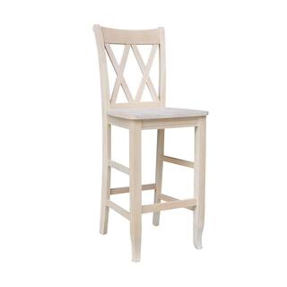 International Concepts 46 in. Double X-Back Stool S-203