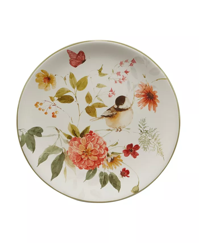 Certified International Nature's Song Set of 4 Salad Plate 9