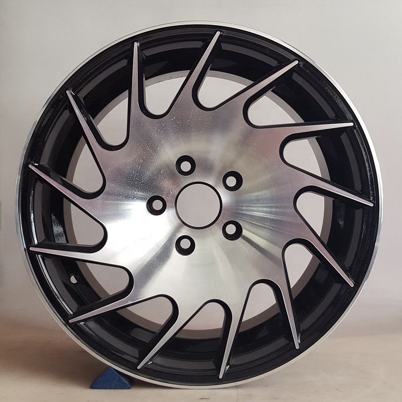 Black Machined Face Aftermarket oy Rims  18~22 inch 5x114/120 Passenger Car Wheels Direct Factory