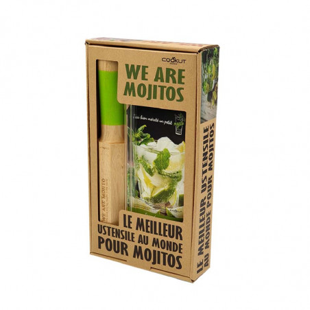 Coffret cadeau mojito + Livre Cookut - Accessoires - Cuisine - GRIIN