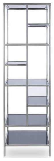 Rizo Tall Etagere   Contemporary   Bookcases   by V.S.D Furniture  Houzz