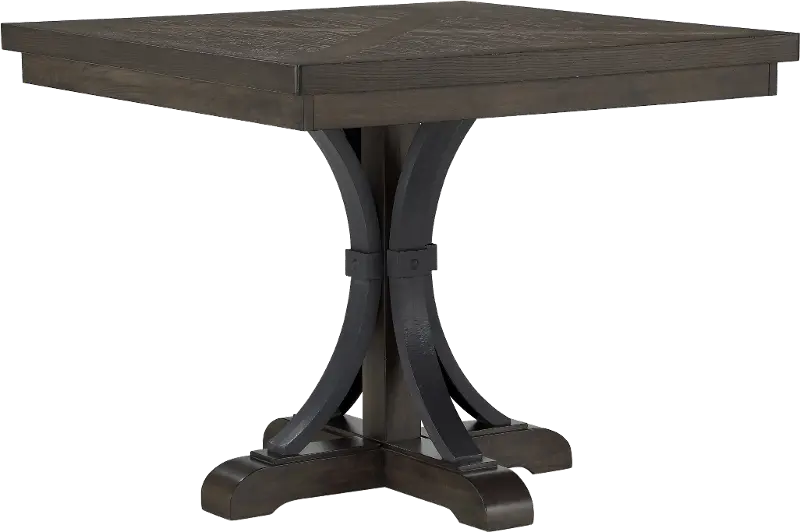 Revolution Gray Brown Counter Height Dining Room Table