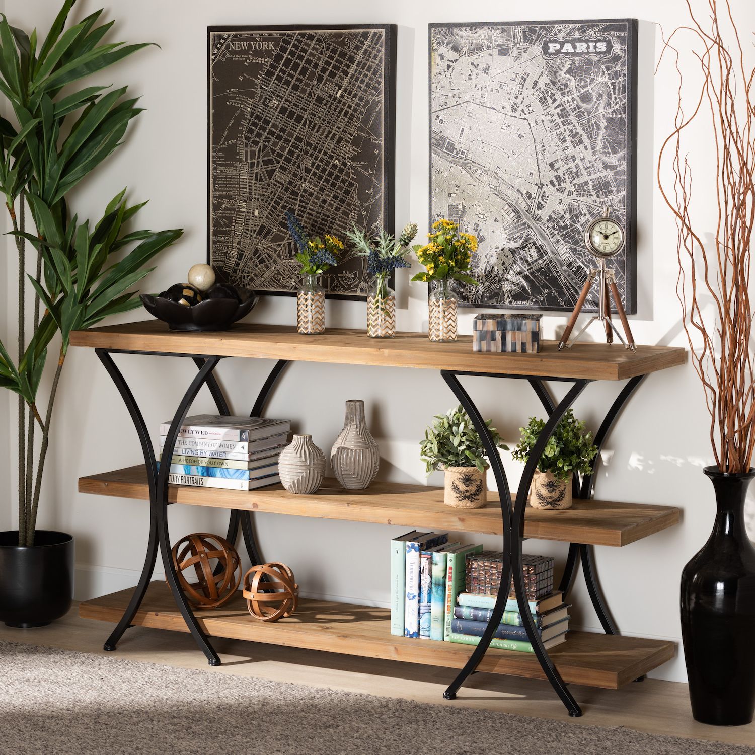 Baxton Studio Terrell Console Table