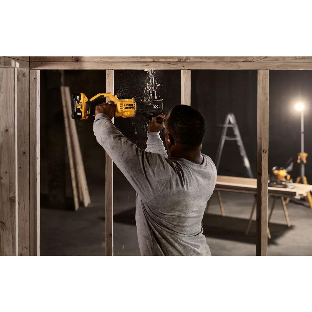 DEWALT 20V MAX XR 7/16 Compact Quick Change Stud and Joist Drill with POWER DETECT Brushless Cordless Bare Tool ;