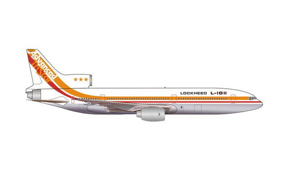 Herpa Lockheed Corp L1011 1 1/500 Tristar 50Th Ann...