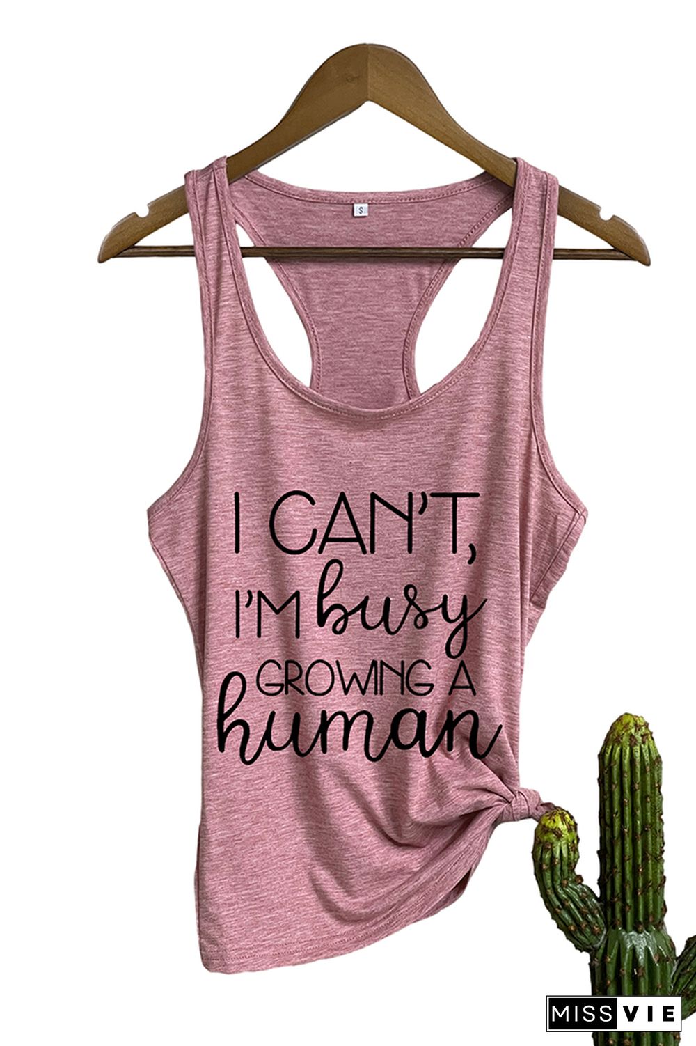 I Can't Busy Growing A Human Shirt | Funny Pregnancy, Cute Maternity Sleeveless Tank Top Wholesale