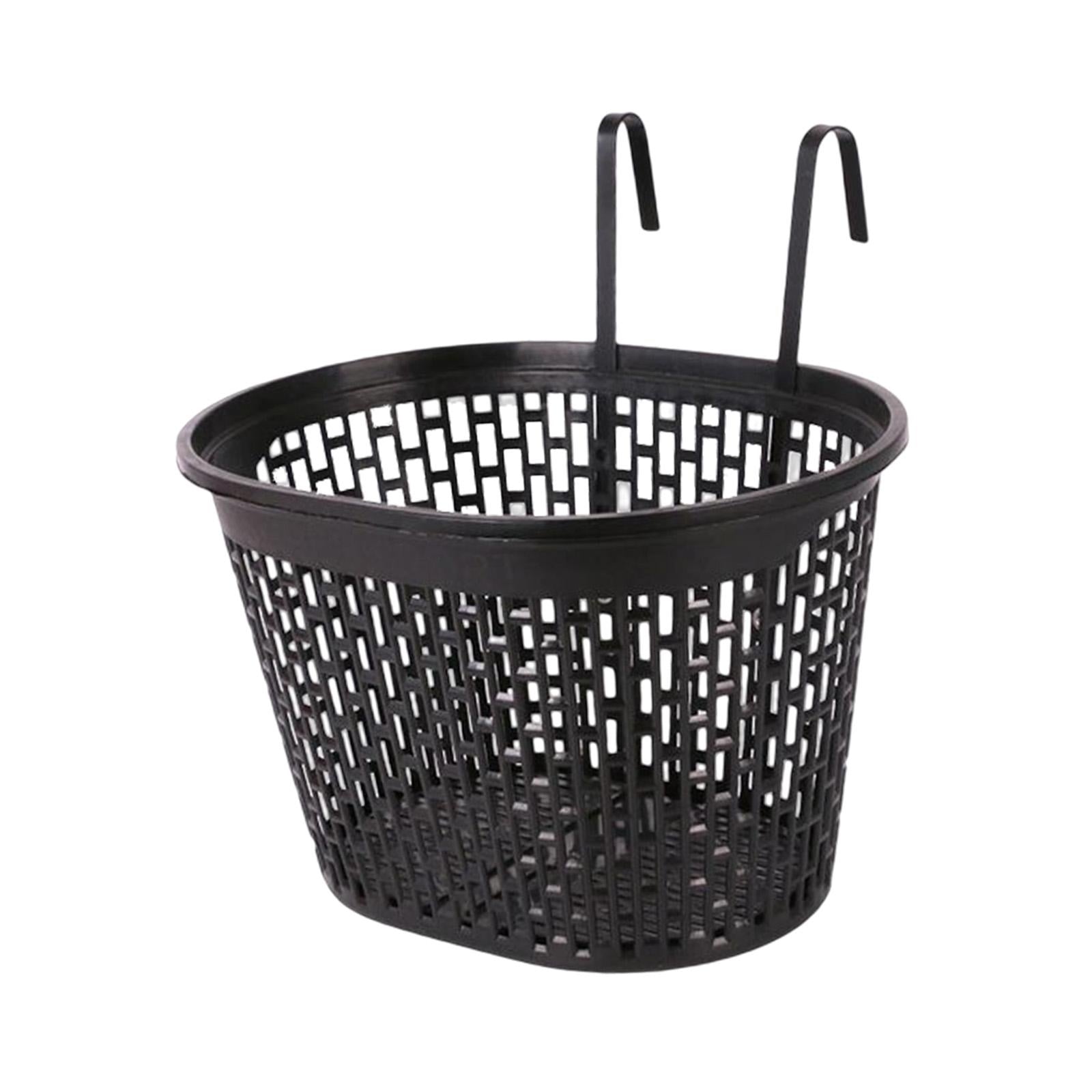 Practical Bike Basket Detachable Storage Box Easy to Install Cycling Carrier Durable Bike Basket Front for BIke Riding Tricycles Ornament