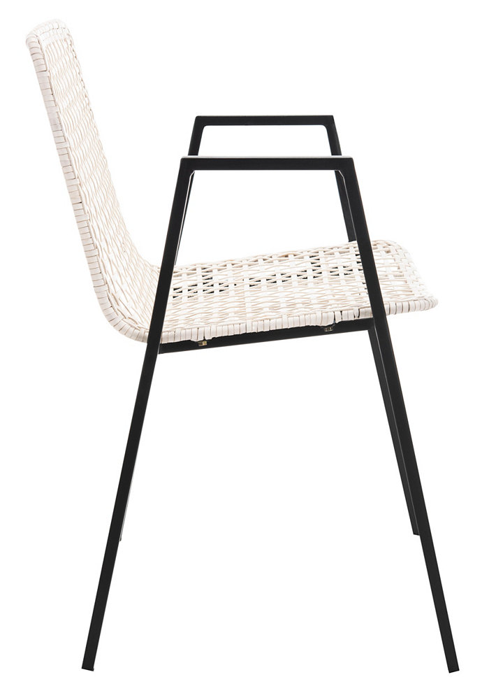 Safavieh Taika Woven Leather Dining Chair