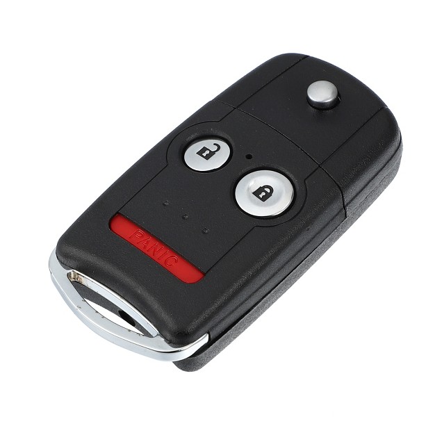 Unique Bargains 3 Button Replacement Key Cover Fob Remote Control Case Shell For Honda Accord 2008 2012 For Acura Rdx 2007 2012