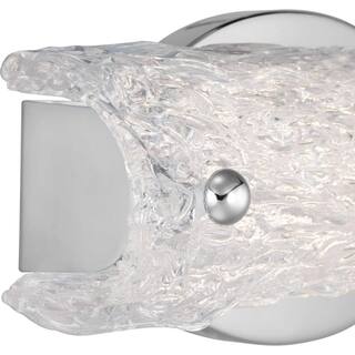 Progress Lighting Capelli LED Collection Polished Chrome 12 in. LED Wall Sconce P710062-015-30