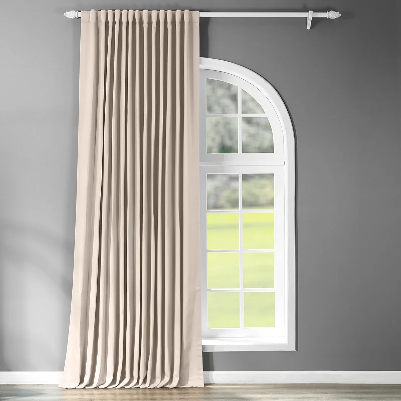 EFF Blackout 1-Panel Doublewide Window Curtain