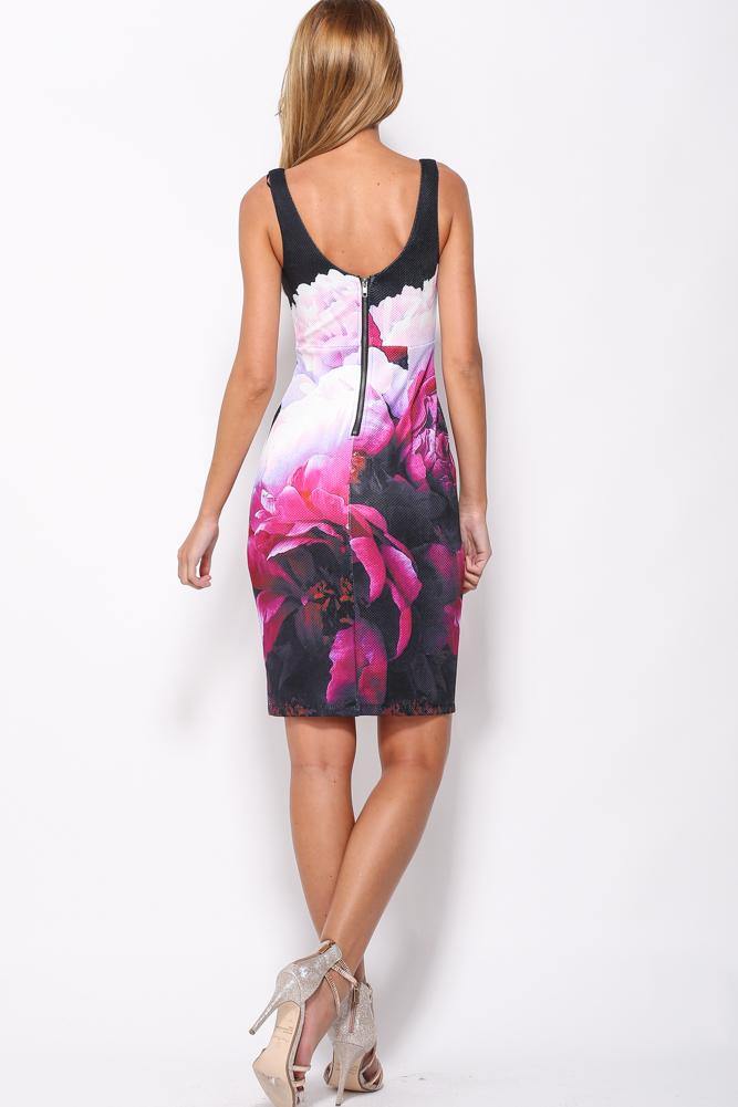 Look Into My Eyes Midi Dress