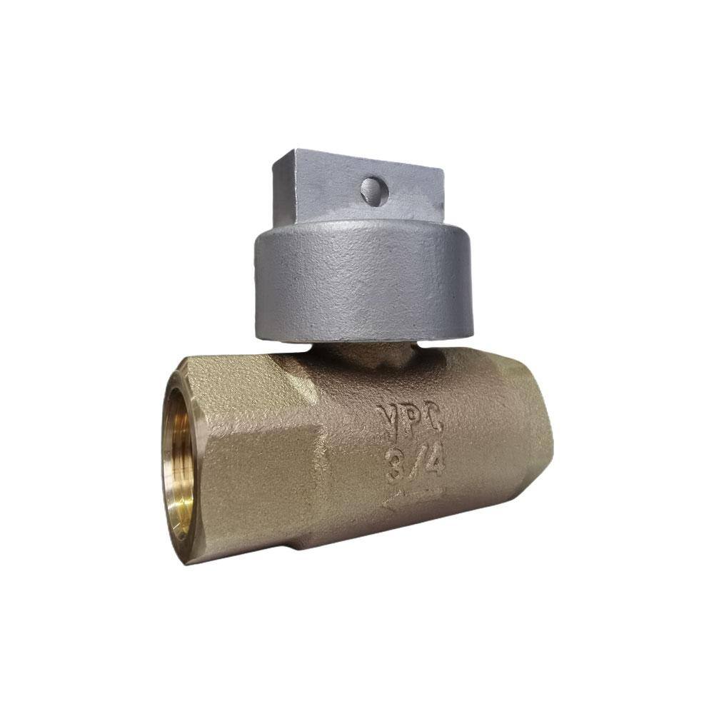 34 in. Brass FNPT In-Line Irrigation Ball Valve with Automatic Drain 78-621-01