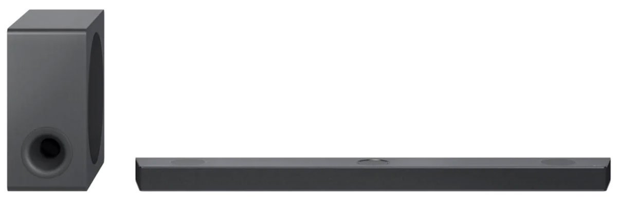 LG S90QY 5.1.3 Channel High Res Audio Sound Bar With Dolby Atmos And Apple Airplay 2