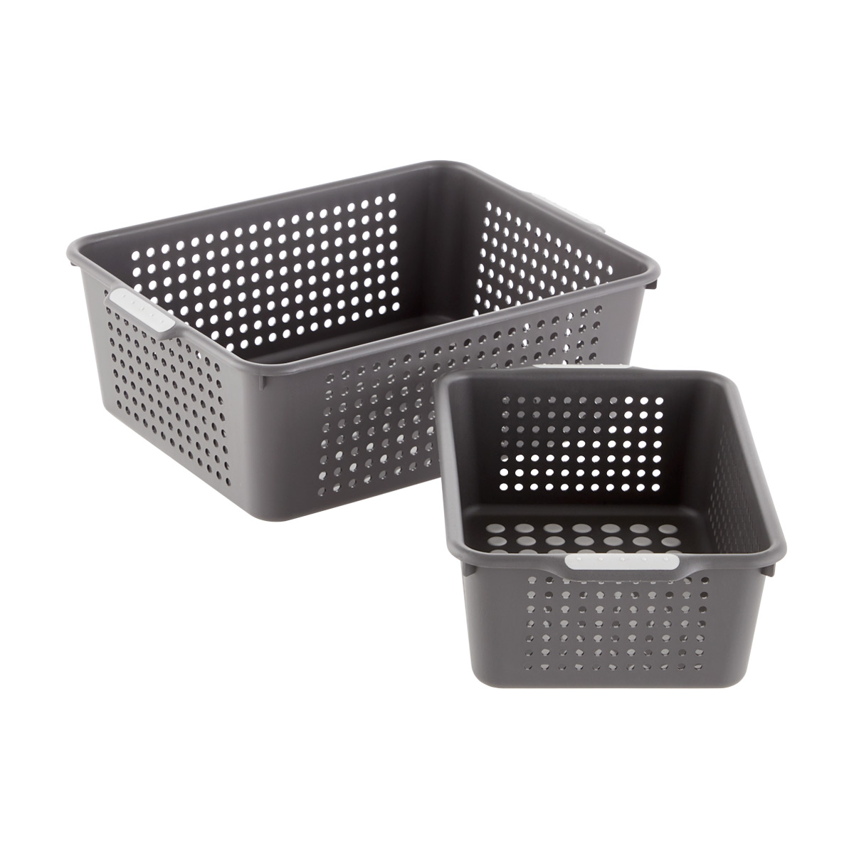 madesmart Charcoal Storage Baskets