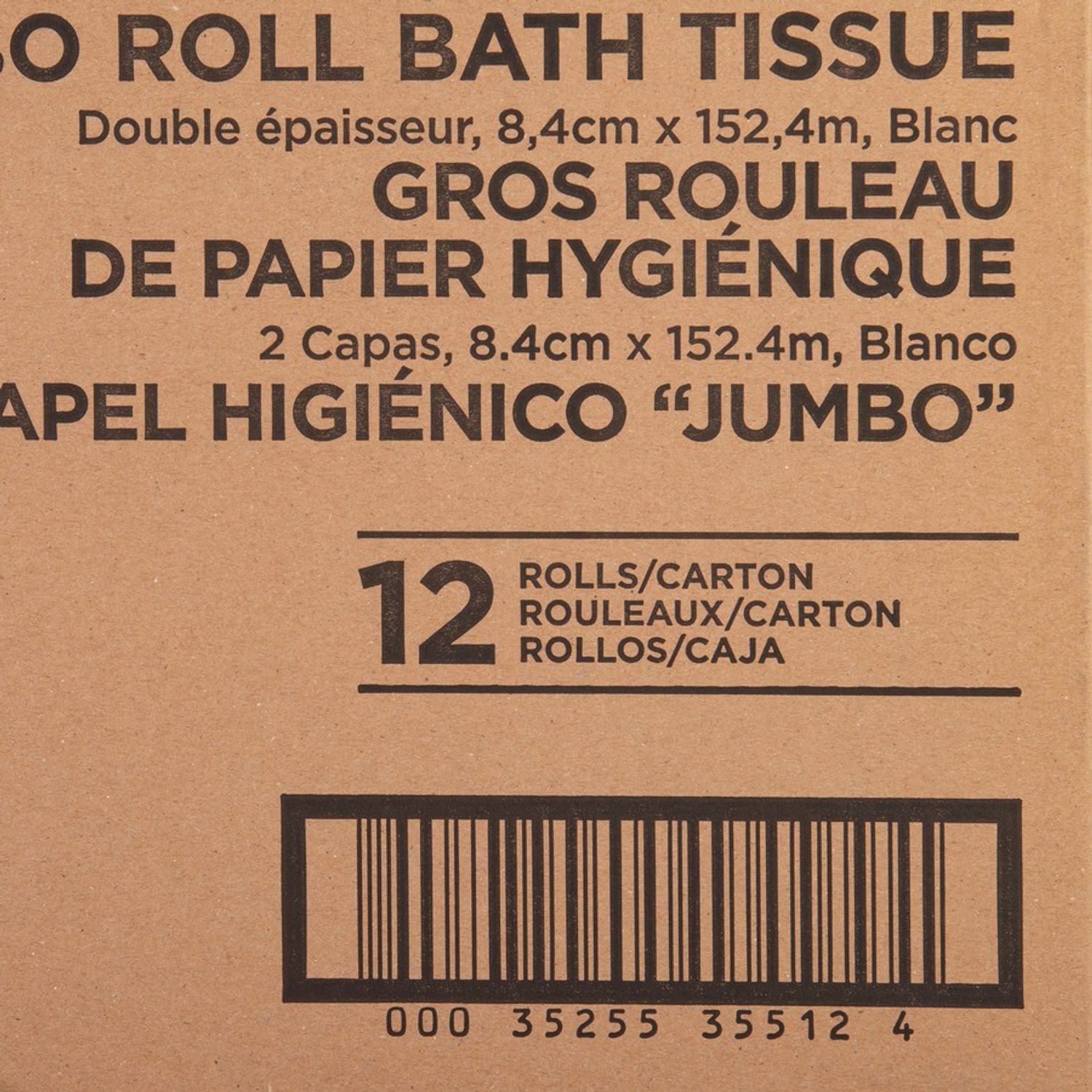 Jumbo Jr Dispenser Bath Tissue Roll by Genuine Joe GJO3550012