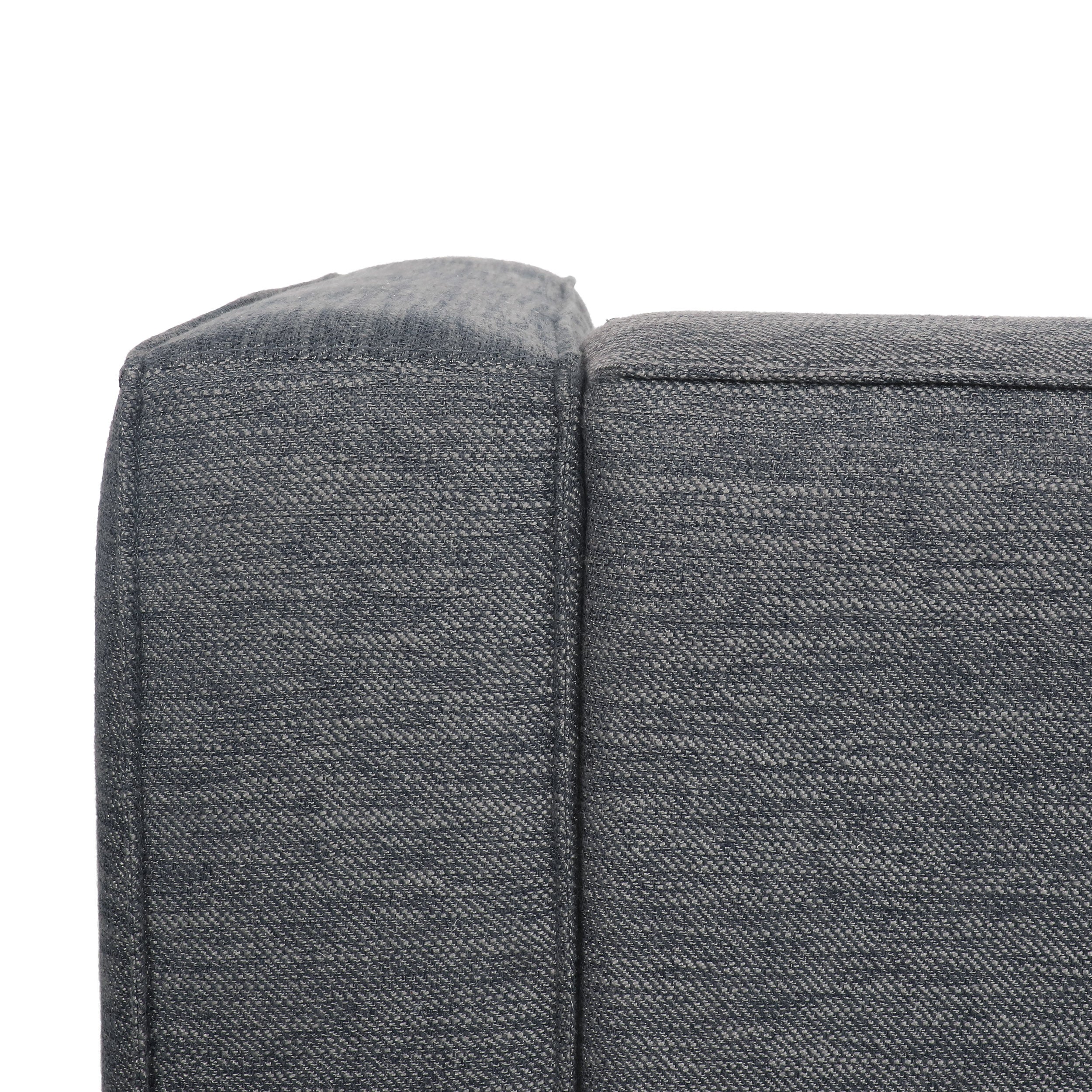 Pamsha Contemporary Fabric Upholstered Loveseat