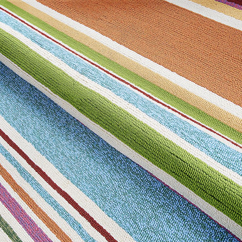 Couristan Covington Sherbet Striped Indoor Outdoor Rug