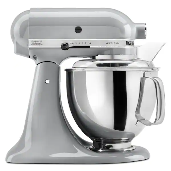 KitchenAid Artisan 5 Qt. 10-Speed Metallic Charcoal Stand Mixer