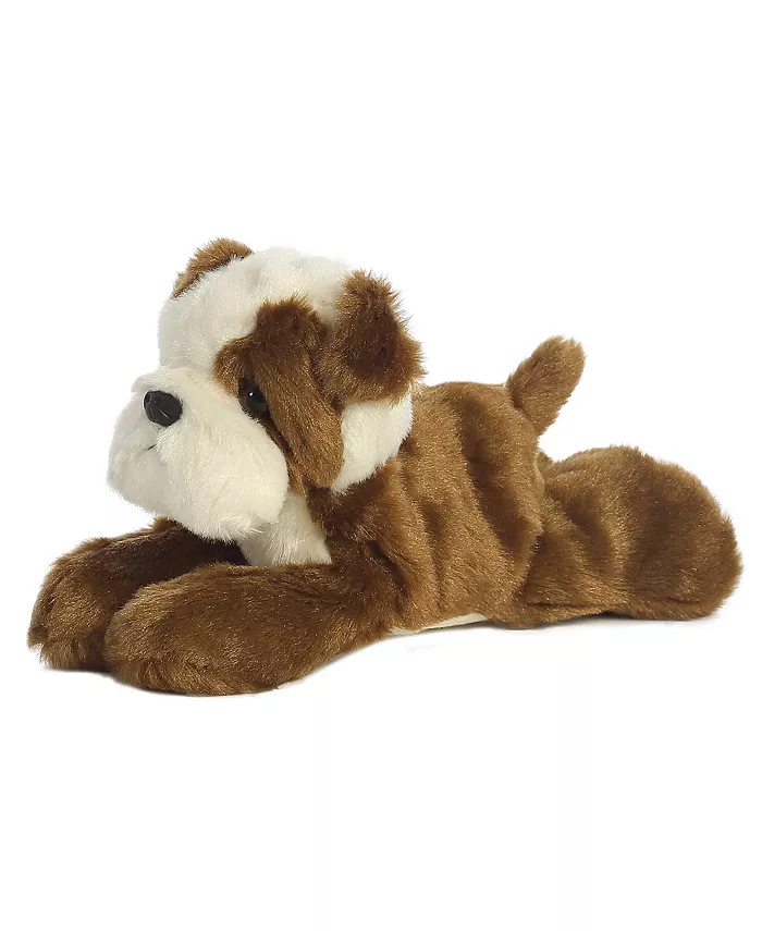 Aurora Small Semper Fi Mini Flopsie Adorable Plush Toy Brown 8