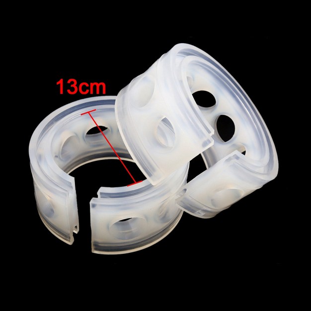 Unique Bargains Type a Car Auto Rubber Shock Absorber Spring Bumper Buffer Power Cushion White 2 Pcs