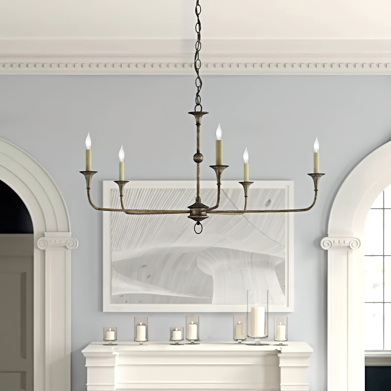 Elara Candle Chandelier